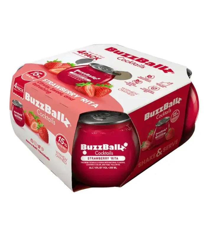 BUZZBALLZ COCKTAILS STRAWBERRY RITA 200ml
