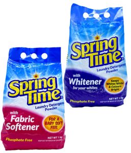SPRING TIME LAUNDRY DETERGENT POWDER 8 Lb