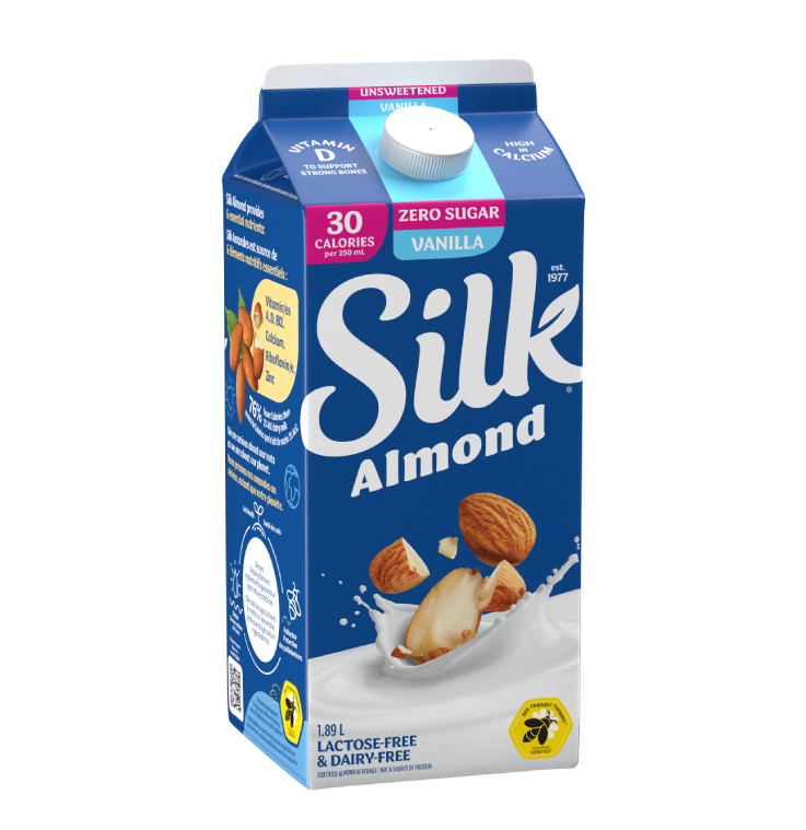 TRU-ALMOND MILK VANILLA UNSWEETENED 1LT